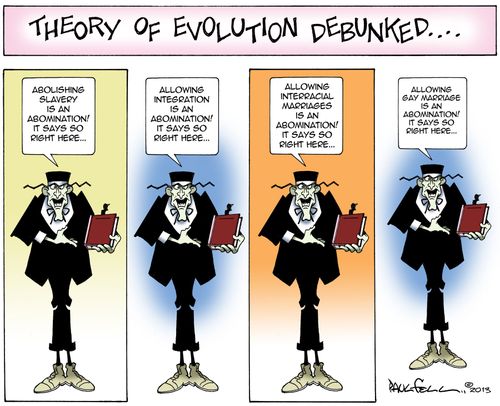 Theory of evolution debunked...