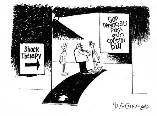 Shock Therapy: GOP passes gun control bill