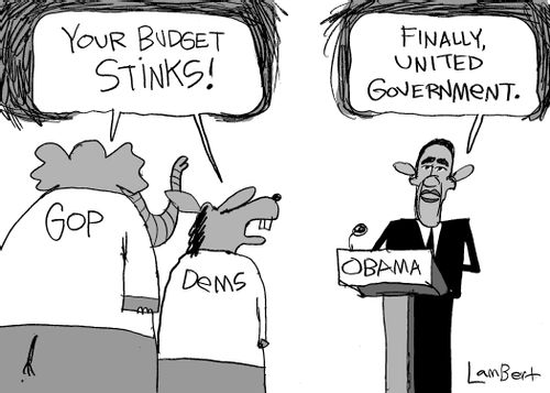 Finally, a united government.