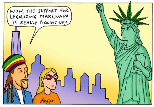 'Wow, the support for legalizing marijuana is really picking up!'