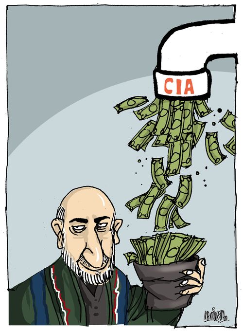 Karsai funded by the CIA.