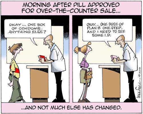 Morning after pill approved for over-the-counter sale. . . and not much else has changed.