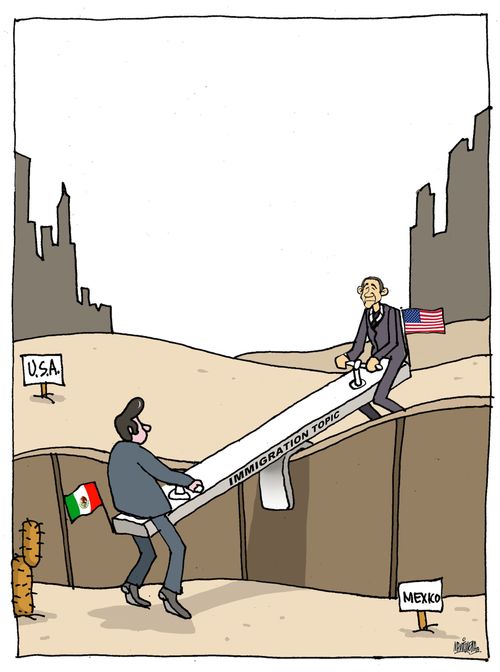 Obama visits Mexico