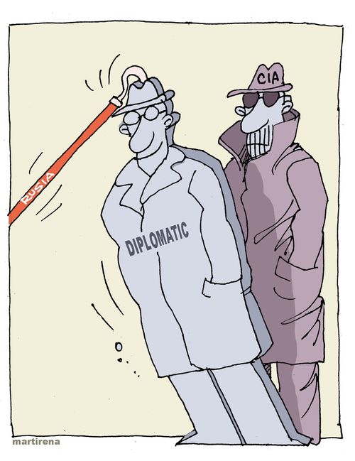 CIA embarrassment in Russia.