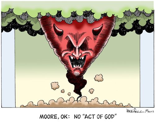 Moore, OK: No 'Act of God'.