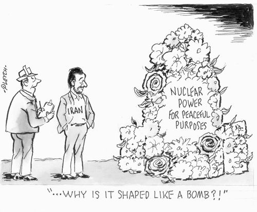 '....Why is it shaped like a bomb?!'