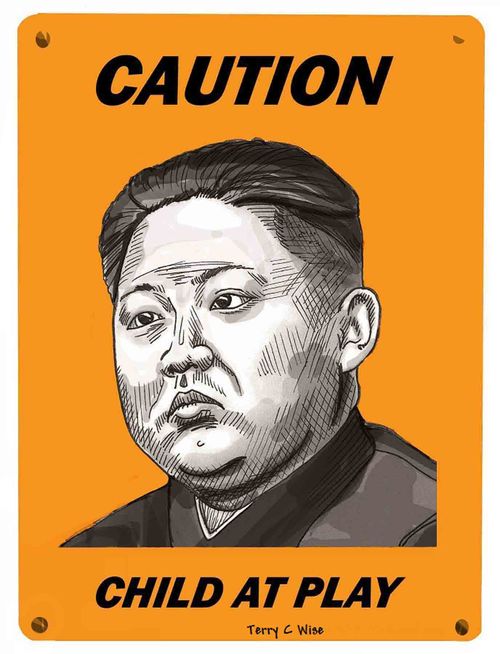 Caution - Child at play.