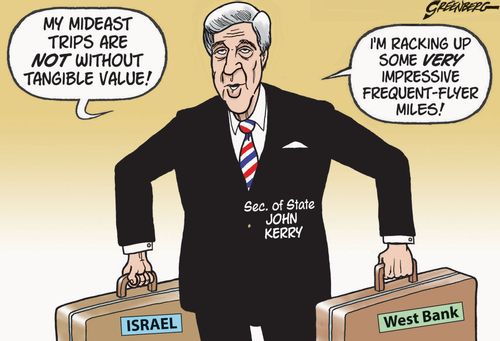 Kerry's middle east trips not without tangible value.