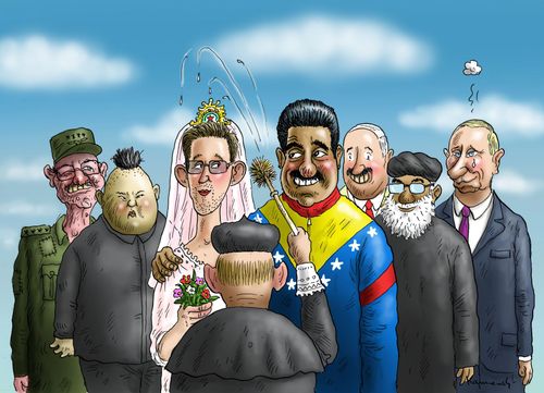 The marriage of Snowden and Maduro?