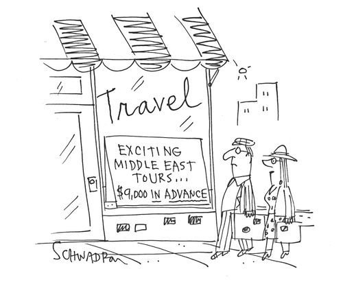 Travel: Exiting Middle East tours. . .