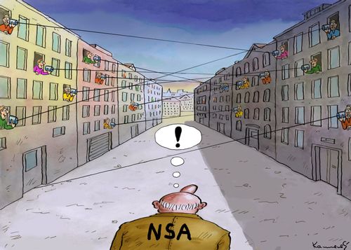 Avoiding being overheard by the NSA.