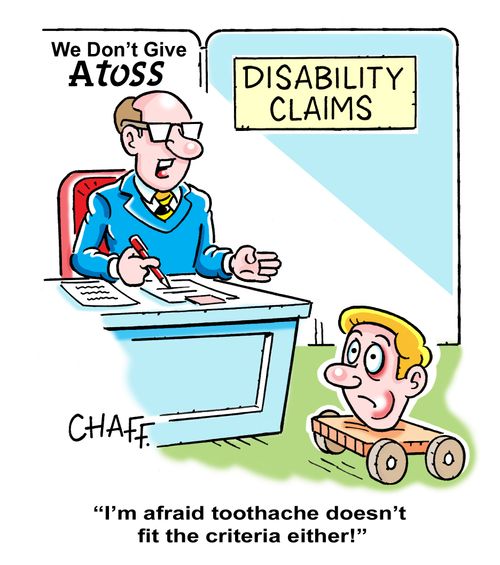 'I'm afraid toothache doesn't fit the criteria either!'