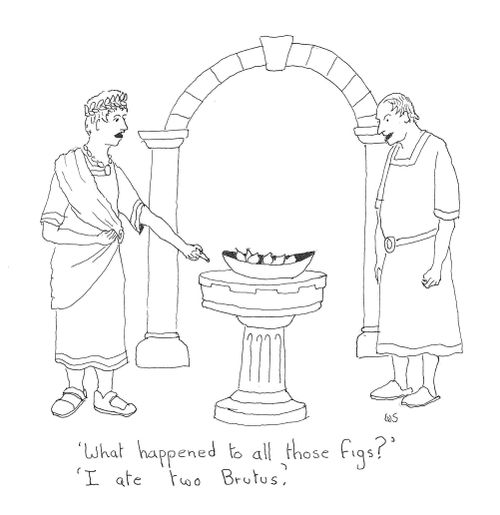 'I ate two Brutus.'