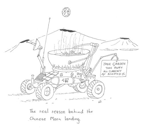 The real reason behind the Chinese moon landing.