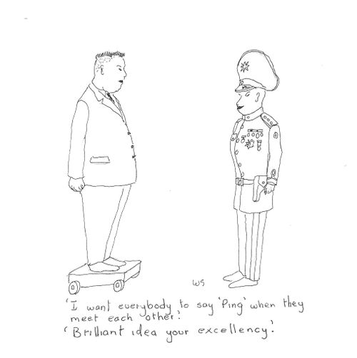 'I want everybody to say 'Ping' when they meet each other.'