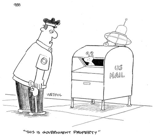 'This is government property.'
