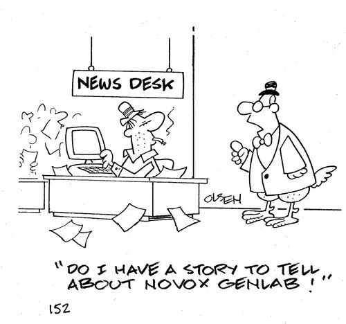 'Do I have a story to tell about Novox Genlab!'