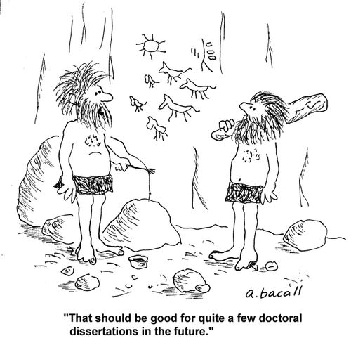 'That should be good for quite a few doctoral dissertations in the future.'