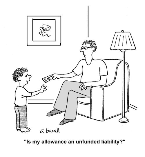 'Is my allowance an unfunded liability?'