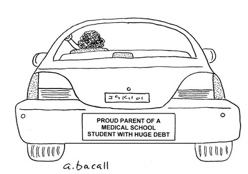 Proud Parent Of A Medical School Student With Huge Debt.