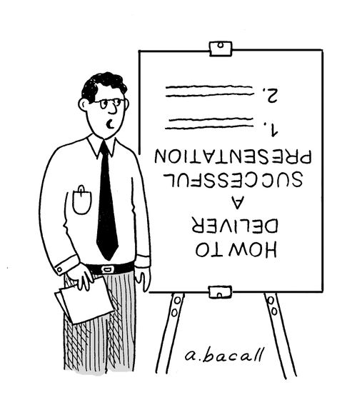 How to deliver a successful presentation.
