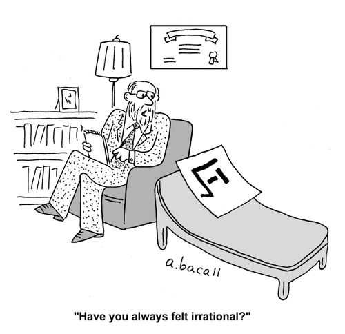 Psychiatrist interview an irrational number