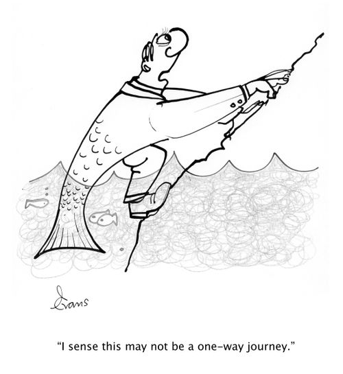 'I sense this may not be a one-way journey.'