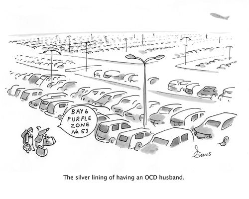The Silver lining of having an OCD husband.