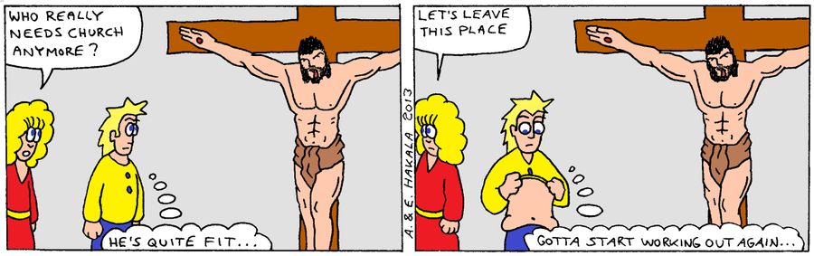 'Who really needs church anymore?'