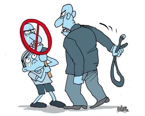 Violence against children.