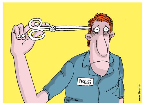 Journalists Censorship.