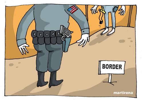 Border Controls: Riding the border. 