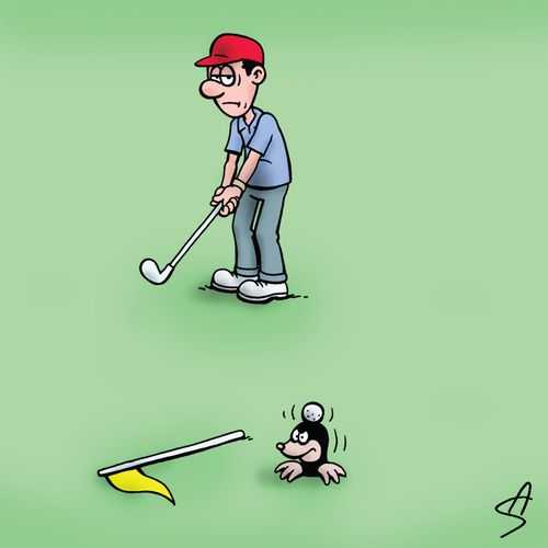 Golf mole