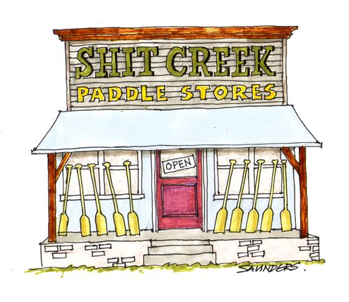 S**T Creek Paddle Stores.