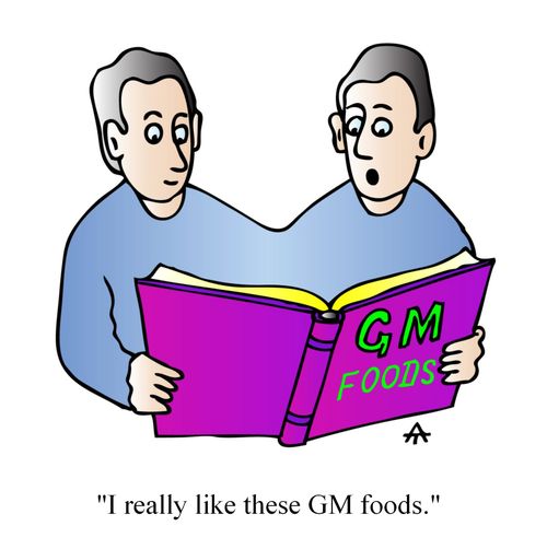'I really like these GM foods.'