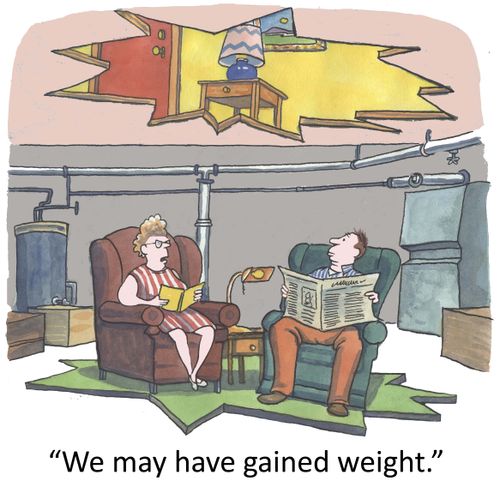 'We may have gained weight.'