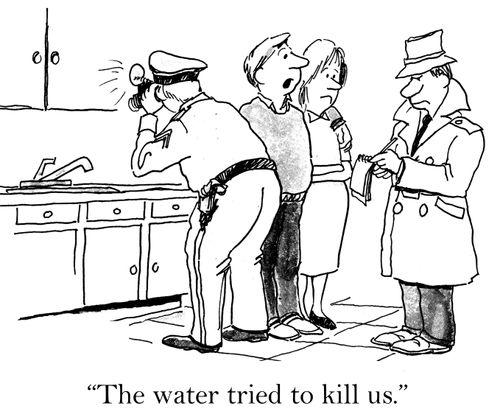 'The water tried to kill us.'