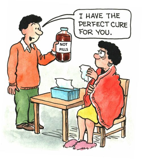 'I have the perfect cure for you.'