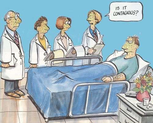 'Is it contagious?'