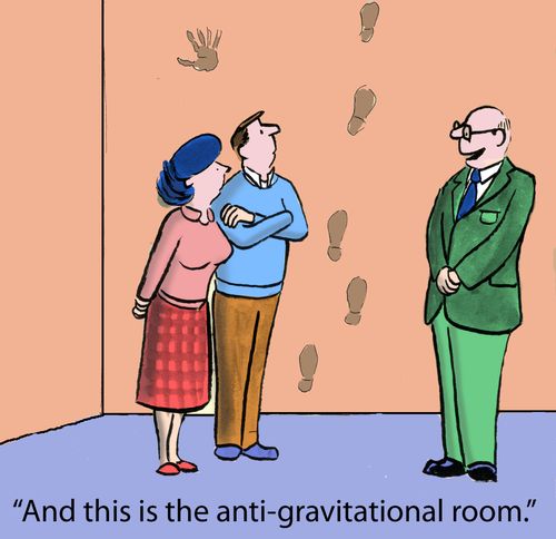 'And this is the anti-gravitational room.'