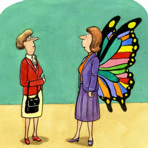 Butterfly Woman
