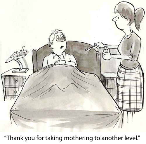 'Thank you for taking mothering to another level.'