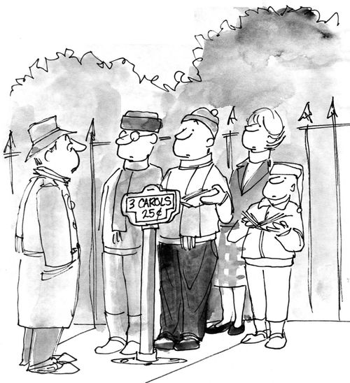 Cheap Christmas Carolers