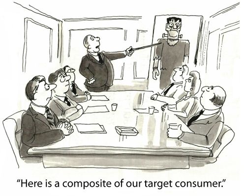 'Here is a composite of our target consumer.'