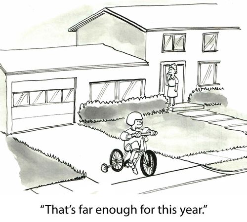 'That's far enough for this year.'