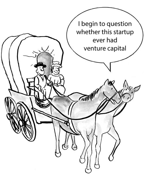 'I begin to question whether this startup ever had venture capital.'