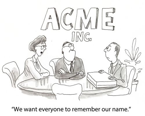 'We want everyone to remember our name.'