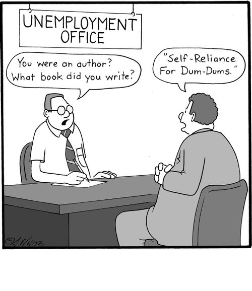 'You were an author? What book did you write?'