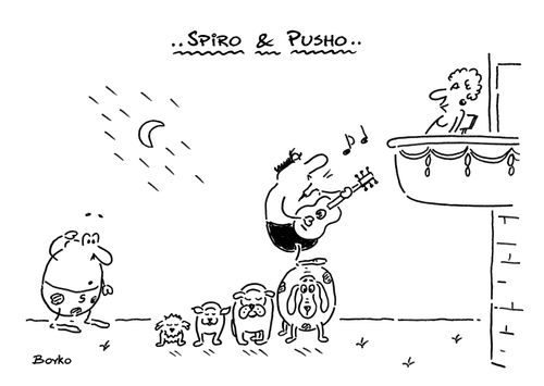 Serenade with dogs