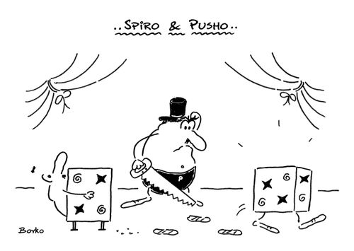 Spiro & Pusho illusionists